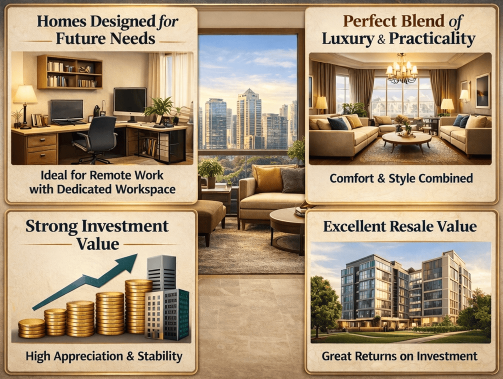 Premium 3 BHK Homes Are the Future of Urban Living - Shreemad Group