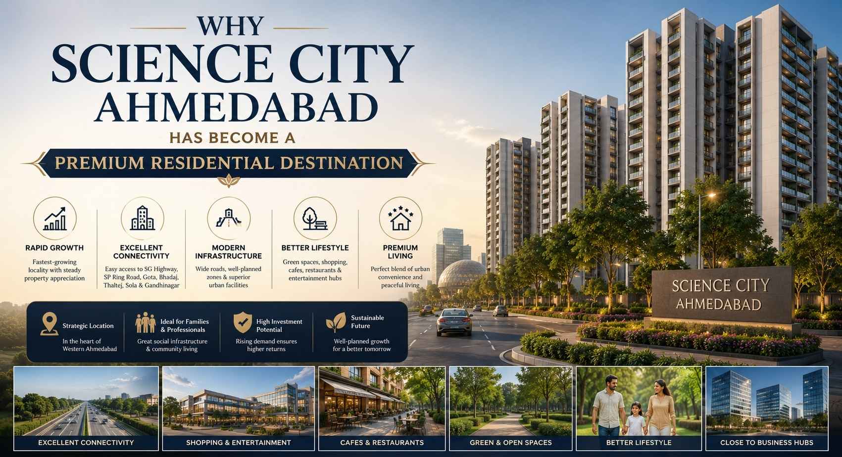 Why Science City Ahmedabad Has Become a Premium Residential Destination